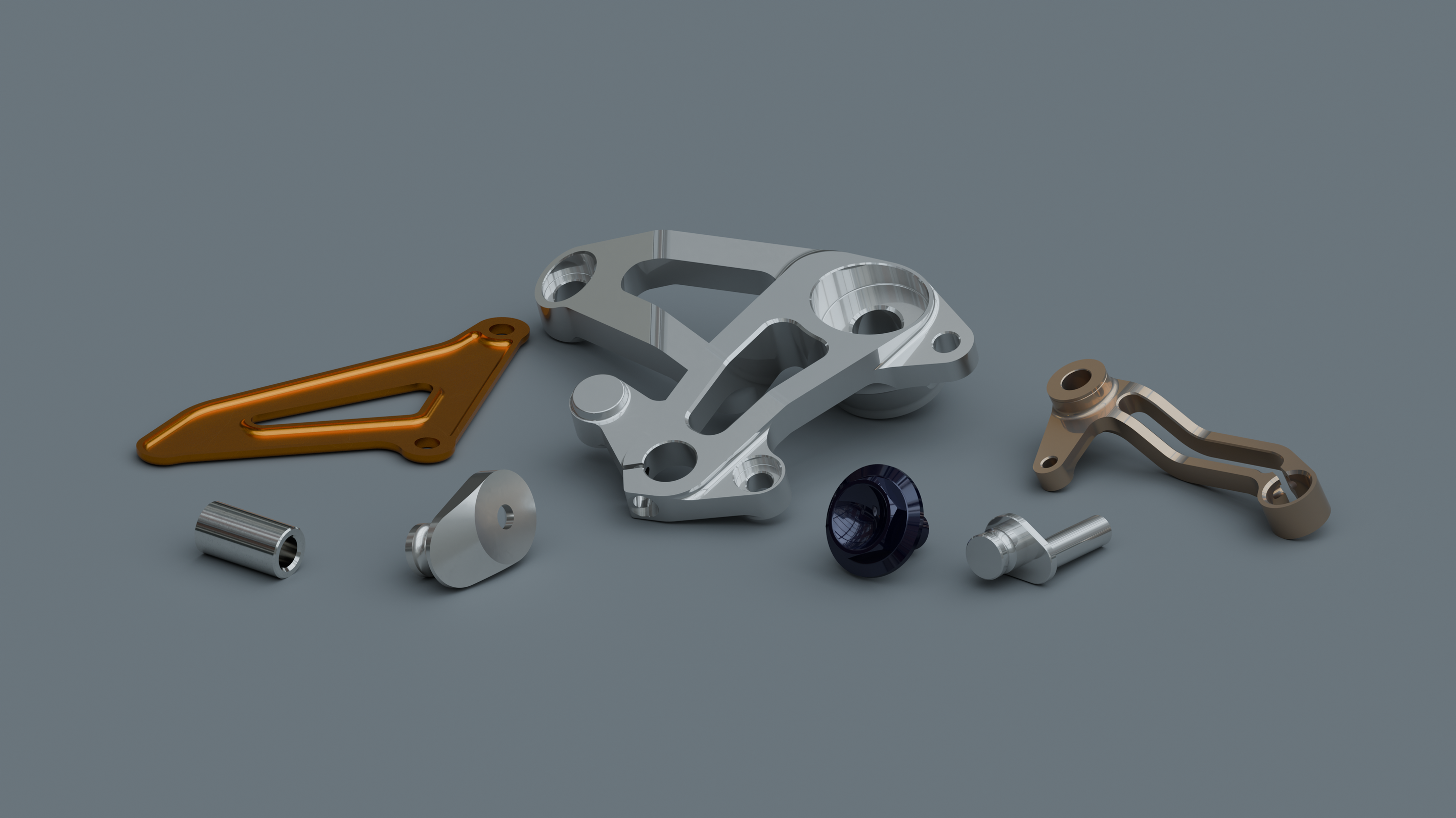 On-demand manufactured parts showcasing geometric intelligence